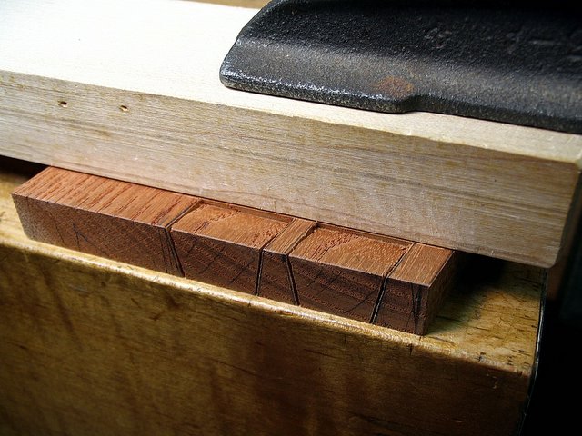 Cutting Pins of Back Right Close-Up